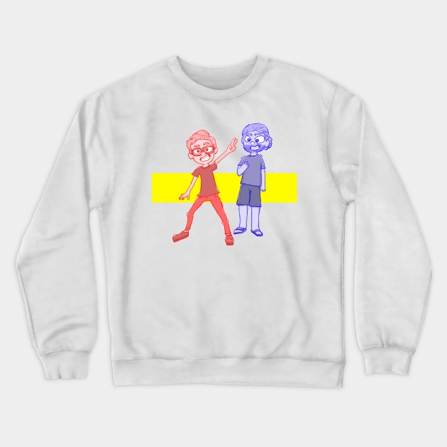 Supermega Crewneck Sweatshirt by AlexisRaine